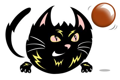 Gatto Zap - caricatura da Neale Osborne